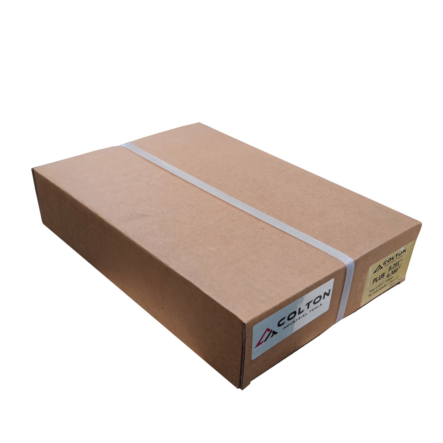 Colton Industrial Tools 46010 | 0.201" to 0.3" 100 Plus(+) Pin Gage Set with Handle - Class ZZ .0002" Accuracy