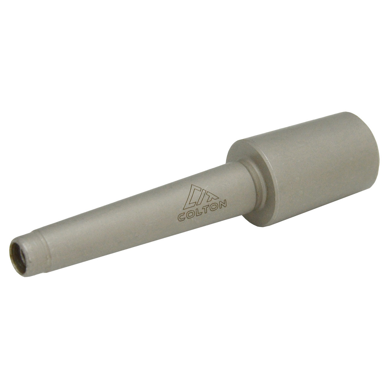 Colton Industrial Tools 49589 | High Precision 3MT Drawbar (3/8-16) to 4JT Taper Nickel Plated Drill Chuck Arbor
