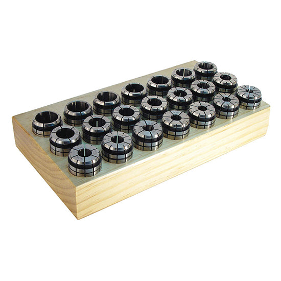 Techniks 84063-(SET) | 25pc TG100 1/4" - 1" Sealed Collet Set
