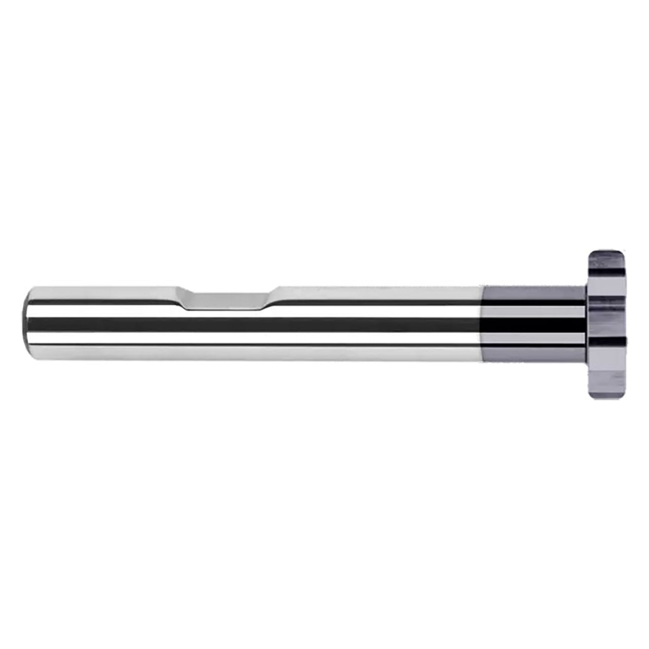 Harvey Tool 721960 | 1/2" Diameter x 1/4" Shank x 3-1/8" OAL 8 Flute Uncoated Keyseat Cutter