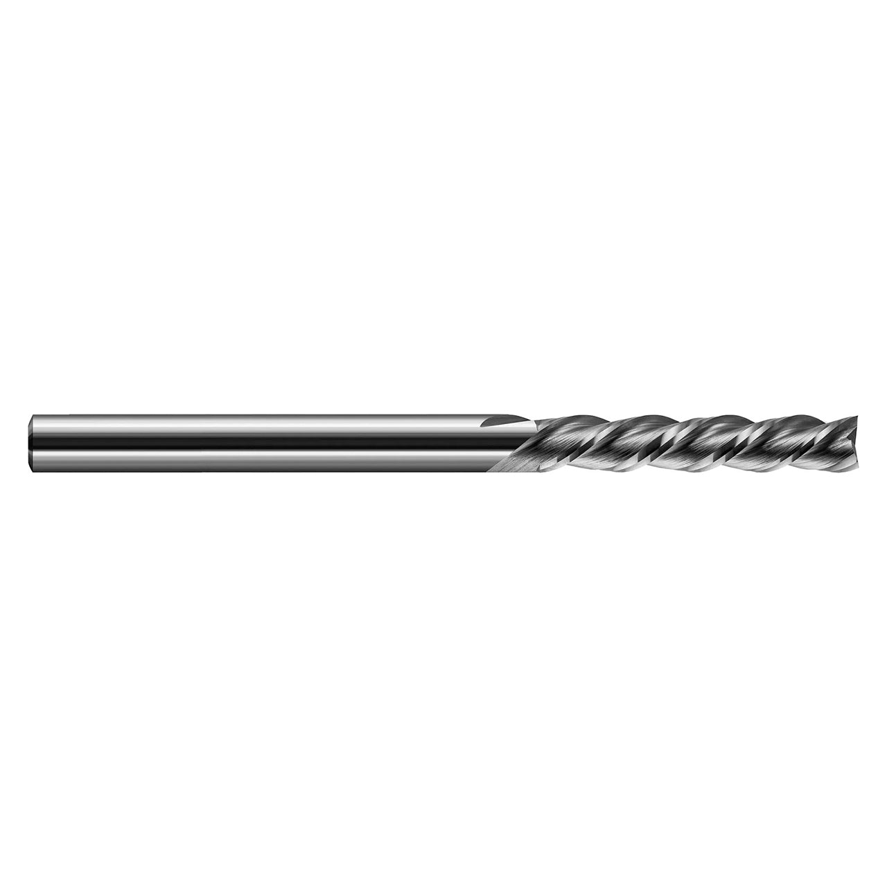 Harvey Tool 873793 | 3/32" Diameter x 1/8" Shank x 0.279" LOC x 1-1/2" OAL 3 Flute Uncoated Square End Mill