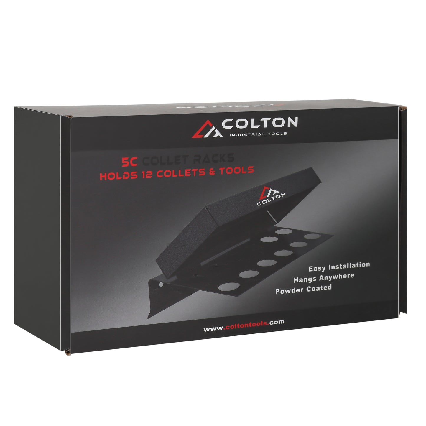 Colton Industrial 20121 | R8 Collet Rack With 12 Slots for Bridgeport High Precision