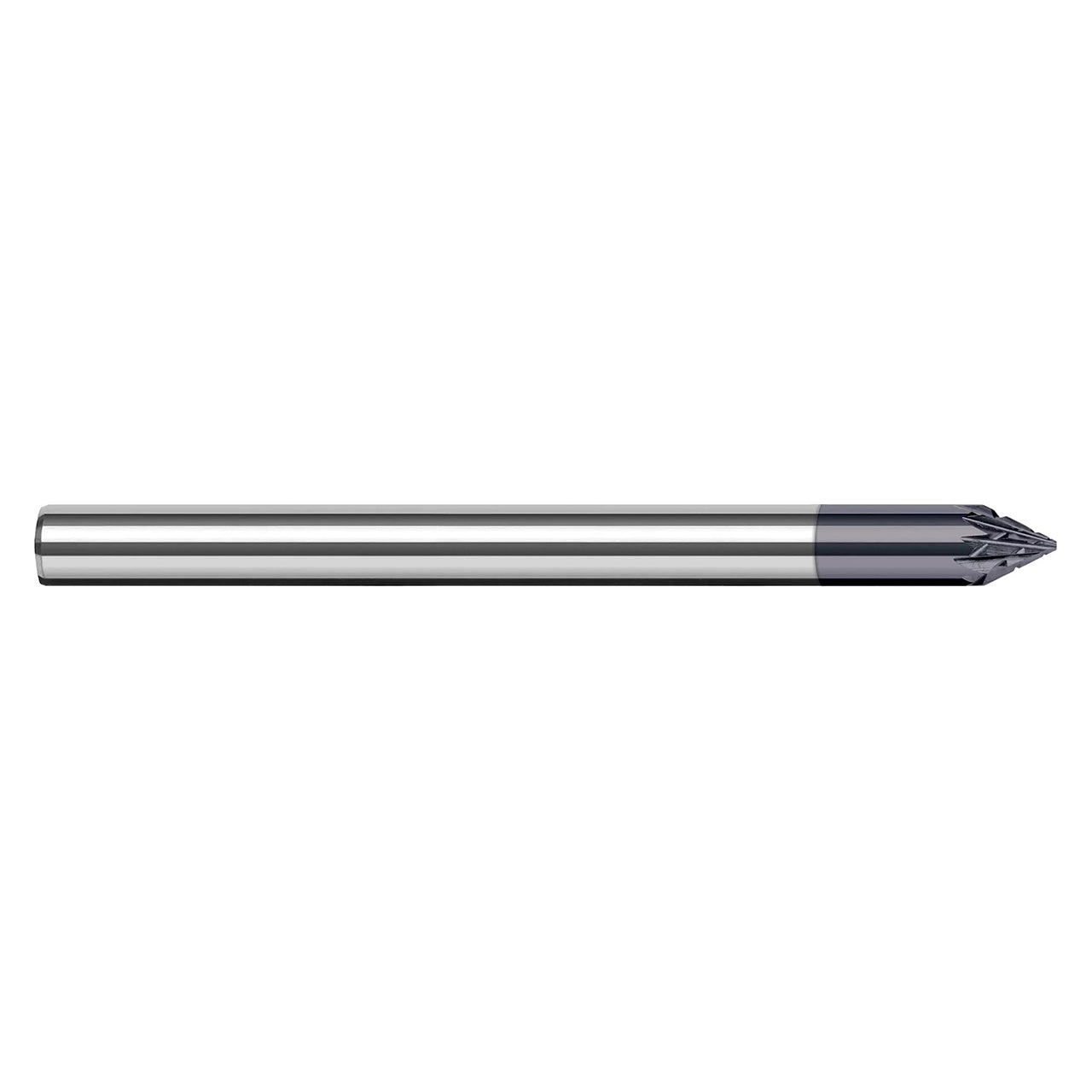 Harvey Tool 994060 | 1/4" Shank x 0.069" LOC x 2-1/2" OAL Uncoated Chamfer Mill