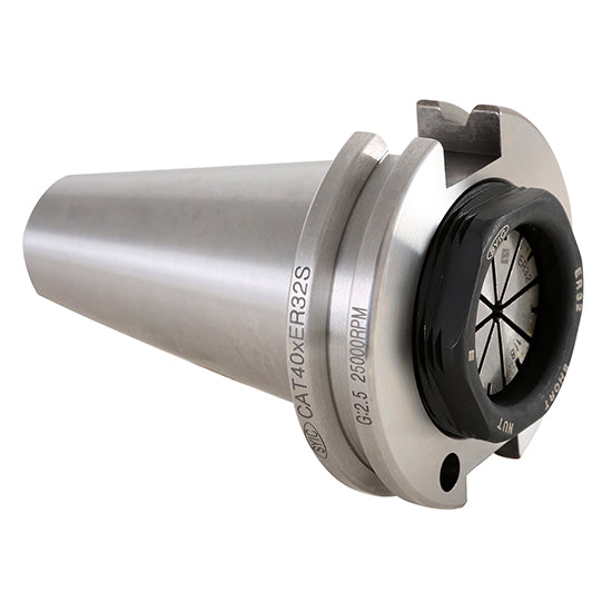 Techniks 22253S | CAT40 Taper x 2.500" Shank x 1.100" Length ER32 Steel Collet Chuck