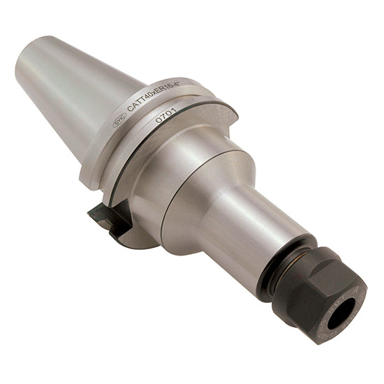 Techniks 46.122.16.600 | CAT40 Taper x 1.750" Diameter x 2.500" Shank x 6" Projection Length ER16 DualDRIVE Collet Chuck