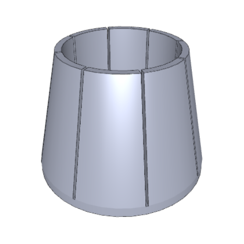 Carr Lane CL-5W-495 | 0.481 to 0.495" Diameter Gage Collet Bushing