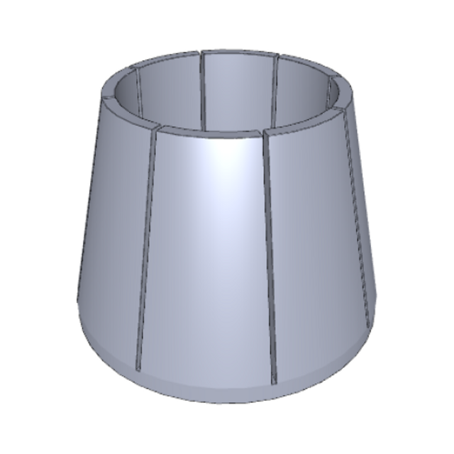Carr Lane CL-5W-450-PACKOF2 | 0.436 to 0.450" Diameter Gage Collet Bushing