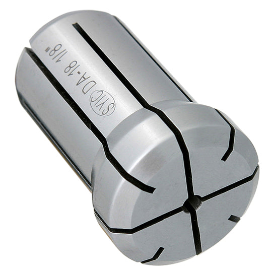 Techniks 01618-37/64 | 0.578" - 0.563" Capacity x 37/64" Shank x DA180 Steel High Precision Double Angle Collet