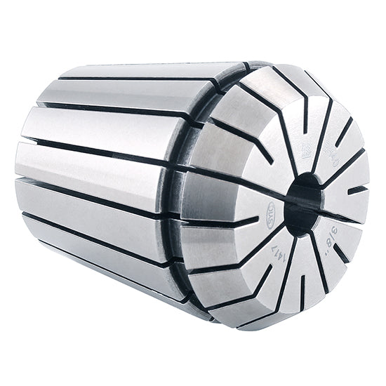 Techniks 04240-1/2 | 0.461" - 0.500" Capacity x 1/2" Shank x 1.610" Width ER40 Bearing steel Super Precision Collet