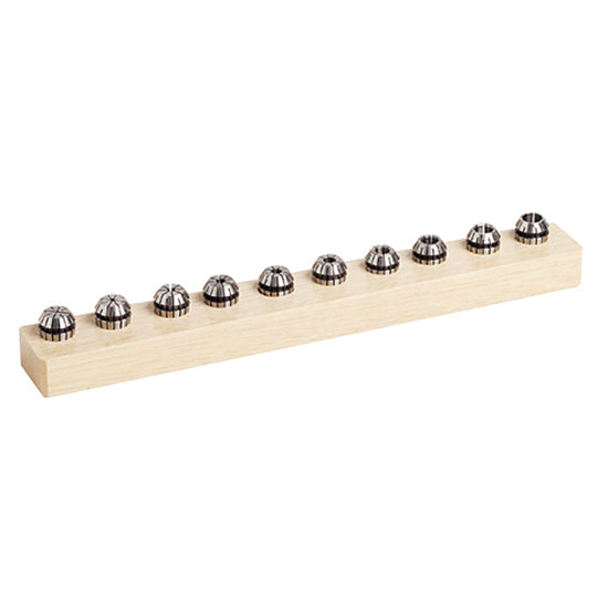 Techniks 04200MS | 9pc ER8 Metric Collet Set 1-5mm X .5Mm