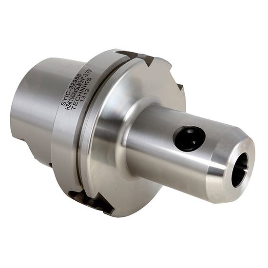 Techniks 32996 | HSK100A Taper x 1.500" Size x 2.950" Diameter x 4.500" Projection Length x 6.470" OAL Steel End Mill Holder