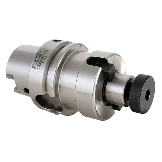 Techniks 93520 | HSK63A Taper x 1" Size x 0.690" Length x 1.240" Diameter x 4" Projection Length Steel Shell Mill Arbor