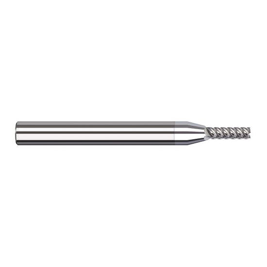 Harvey Tool 948847-C8 | 3/64" Diameter x 1/8" Shank x 0.1410" LOC x 1-1/2" OAL 5FL TiB2 Coated Carbide Single End Mill