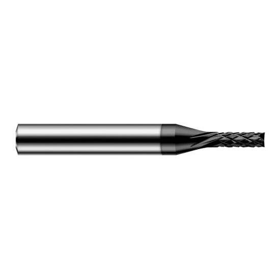 Harvey Tool 921012-C4 | 3/16" Diameter x 3/16" Shank x 0.5630" LOC x 2" OAL Amorphous Diamond Coated End Mill for Composites