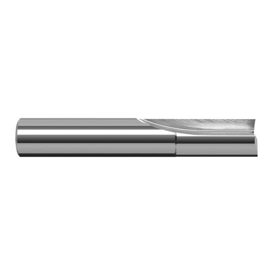 Harvey Tool 70462 | 1/16" Diameter x 1/8" Shank x 5/16" LOC x 2" OAL 2FL Uncoated End Mill for Composites
