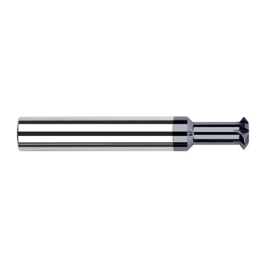 Harvey Tool 890732-C3 | 1/2" Diameter x 0.1960" Cutting Width x 1/2" Shank 90 Degree Included Angle Shank Connection AlTiN Coated Solid Carbide Double Angle Cutter