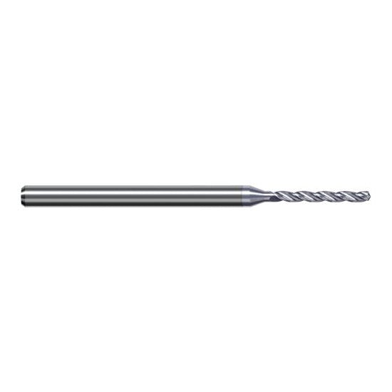 Harvey Tool CBG0785-C8 | 1.993mm Diameter x 3.000mm Shank x 63.000mm OAL 130 Degree Drill Point TiB2 Coated Solid Carbide Micro Drill Bit