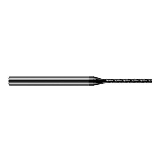 Harvey Tool 12780-C4 | 0.0800" Diameter x 1/8" Shank x 3/4" LOC x 2-1/2" OAL 3FL Amorphous Diamond Coated Carbide Square End Mill