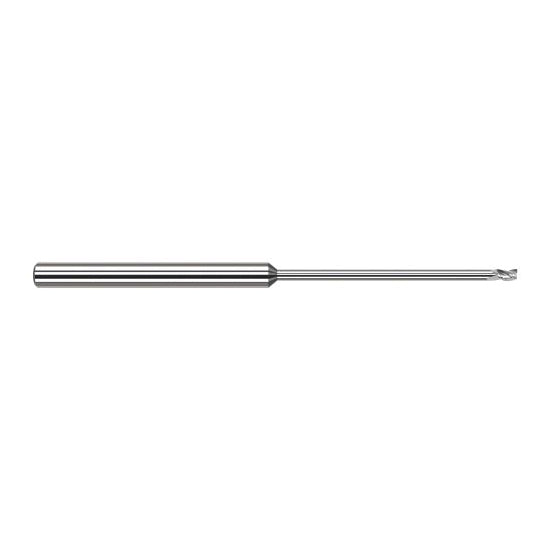 Harvey Tool 58330 | 0.0300" Diameter x 1/8" Shank x LOC x 2-1/2" OAL 3FL Uncoated Carbide Square End Mill