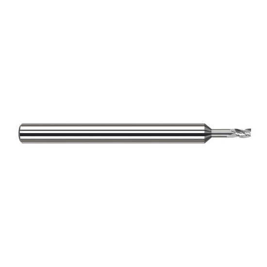 Harvey Tool 945560 | 0.0600" Diameter x 1/8" Shank x LOC x 2-1/2" OAL 3FL Uncoated Carbide Square End Mill