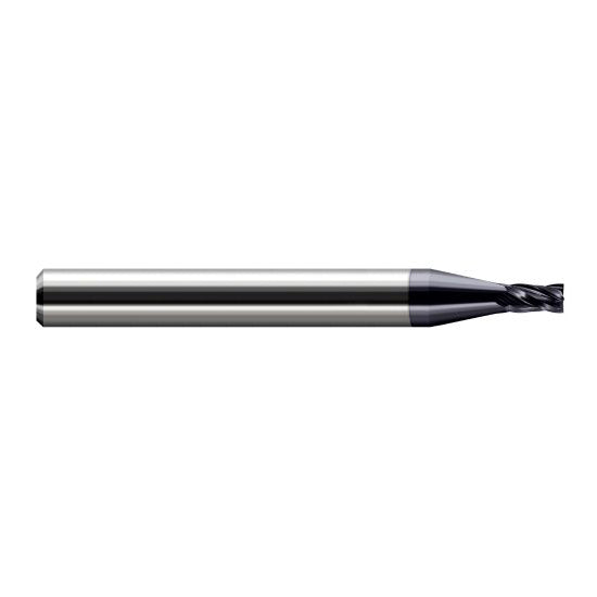 Harvey Tool 14045-C3 | 0.0450" Diameter x 1/8" Shank x LOC x 1-1/2" OAL 4FL AlTiN Coated Carbide Square End Mill