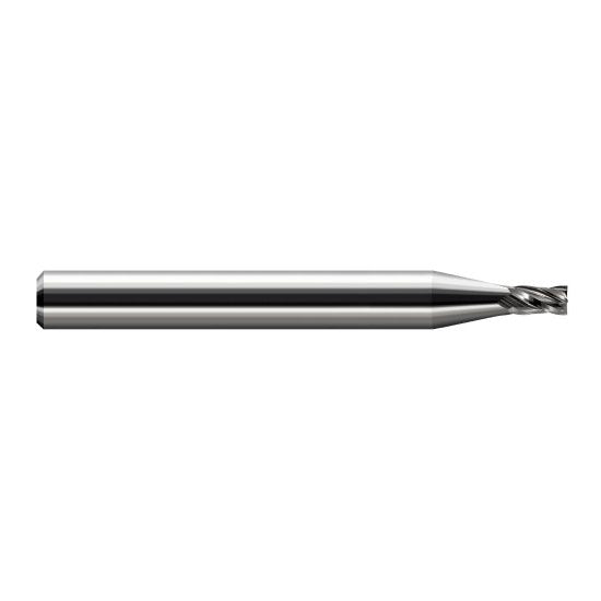 Harvey Tool 13955 | 0.0550" Diameter x 1/8" Shank x LOC x 1-1/2" OAL 2FL Uncoated Carbide Square End Mill