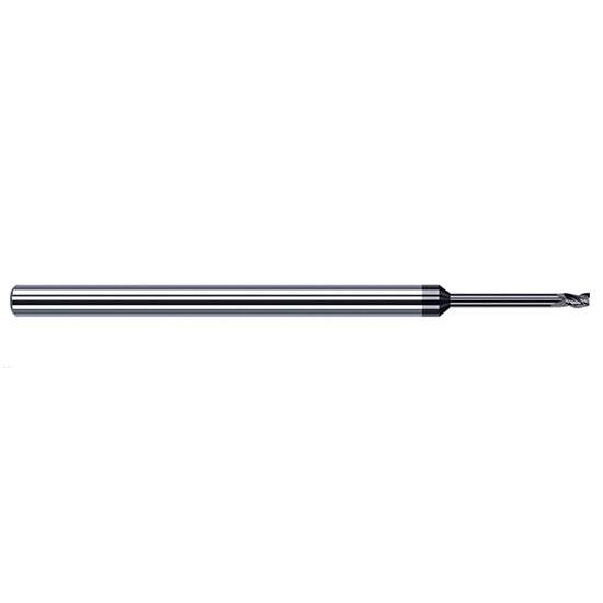 Harvey Tool 933820-C3 | 0.0200" Diameter x 1/8" Shank x 0.0300" LOC x 2-1/2" OAL 3FL AlTiN Coated Carbide Single End Mill