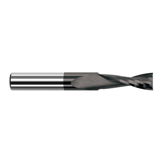 Harvey Tool 957712-C4 | 3/16" Diameter x 3/16" Shank x 9/32" LOC x 2" OAL 2FL Amorphous Diamond Coated Carbide Single End Mill