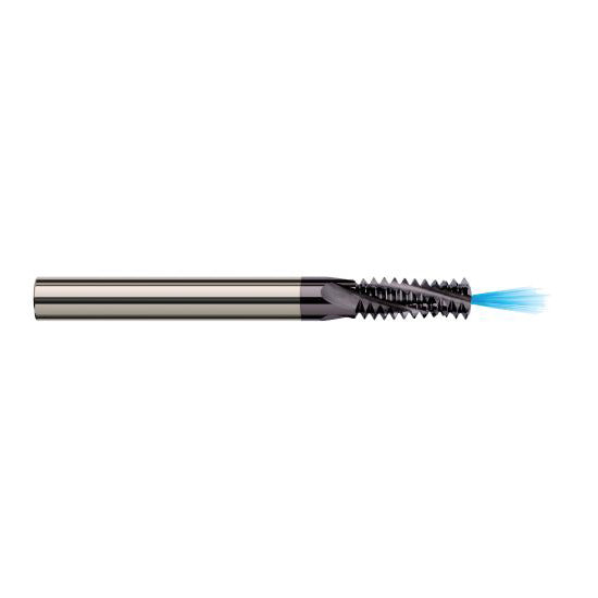 Harvey Tool 17364-C3 | 3/8-16 Thread 0.2850" Cutting Diameter 4FL AlTiN Coated Carbide Helical Flute Thread Mill
