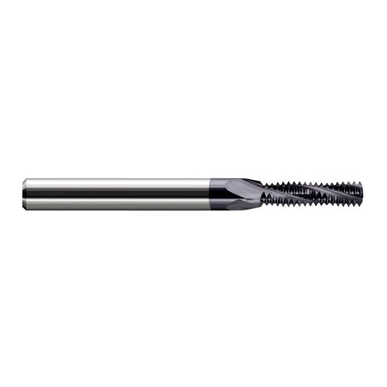 Harvey Tool 987156-C3 | 5/16-24 Thread 0.2450" Cutting Diameter 3FL AlTiN Coated Carbide Helical Flute Thread Mill