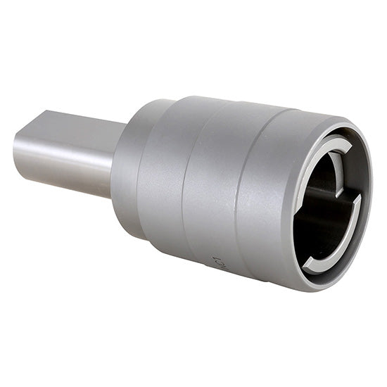 Techniks 21680/INC1 | Size 2 Taper x 3/8" - 7/8" Range x 1.970" Diameter x 2.500" Projection Length Steel Rigid Tap Holder