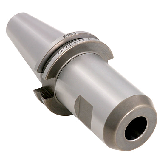 Techniks CAT50SLN3/8 | CAT50 Taper x 0.375" Size x 2.750" Diameter x 4" Projection Length x 8" OAL End Mill Holder