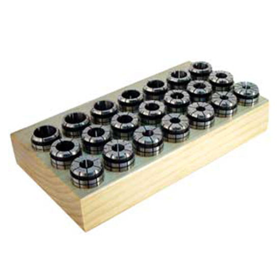 Techniks 04011-33S | 1/2" - 1 1/2" Capacity TG150 Steel Collet Set - 33pcs