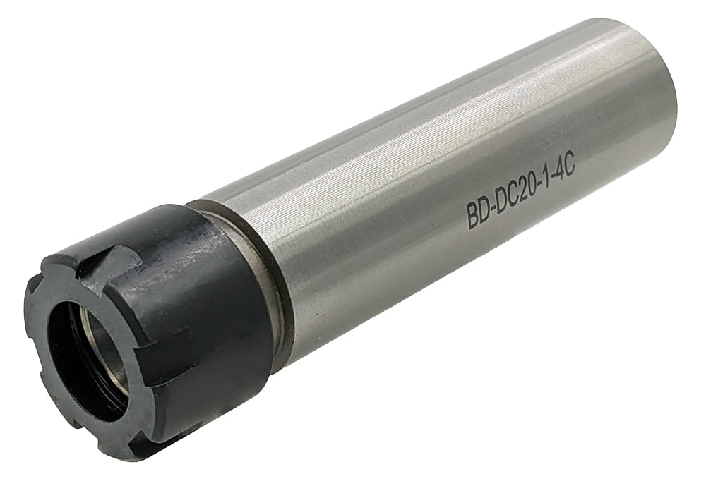 Techniks BD-DC20-1-4C | STRSHK Taper x 1" Shank x 4" Length ER20 Collet Chuck