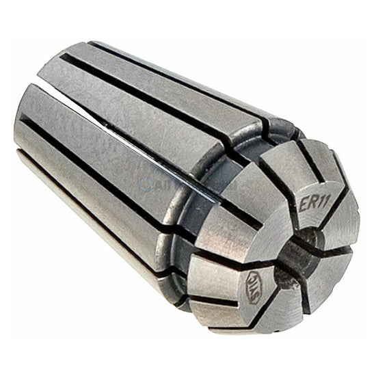 Techniks 04201MS | 1.00mm - 7.00mm Capacity x 1.00mm Increment ER11 Bearing steel Collet Set - 13pcs