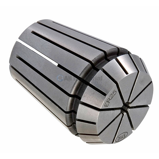Techniks 04204MS | 2.00mm - 16.00mm Capacity x 1.00mm Increment ER25 Bearing steel Collet Set - 15pcs