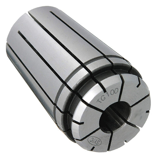 Techniks 04010-08 | 8.00mm Capacity x 8.00mm Shank x 35.02mm Width x 60.32mm OAL TG100 Steel Super Precision Collet