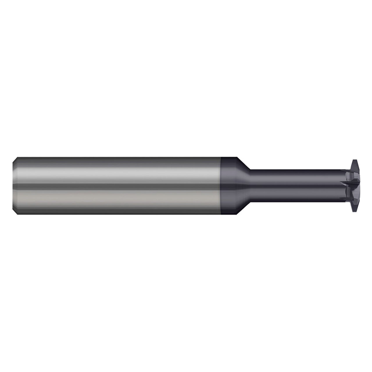 Harvey Tool 736985 | 0.495" Diameter x 1/2" Shank x 7/64" LOC x 3" OAL 6 Flute Uncoated Single Profile Thread Mill