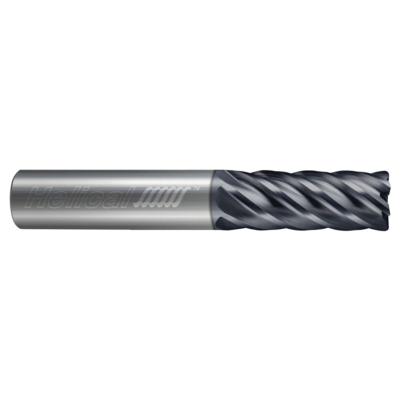 Helical Solutions 88371 | HEV-6 0.3125" Diameter x 0.3125" Shank x 3.0000" OAL x 0.0200" Radius 6 Flute Aplus Coated Corner Radius End Mill
