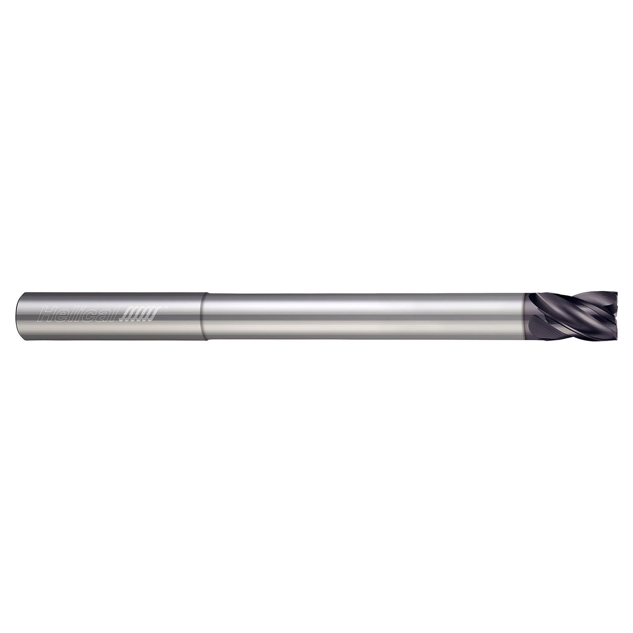 Helical Solutions 88563 | HSV-RN-4 0.7500" Diameter x 0.7500" Shank x 7.0000" OAL x 1.0000" LOC 4 Flute Aplus Coated Square End Mill