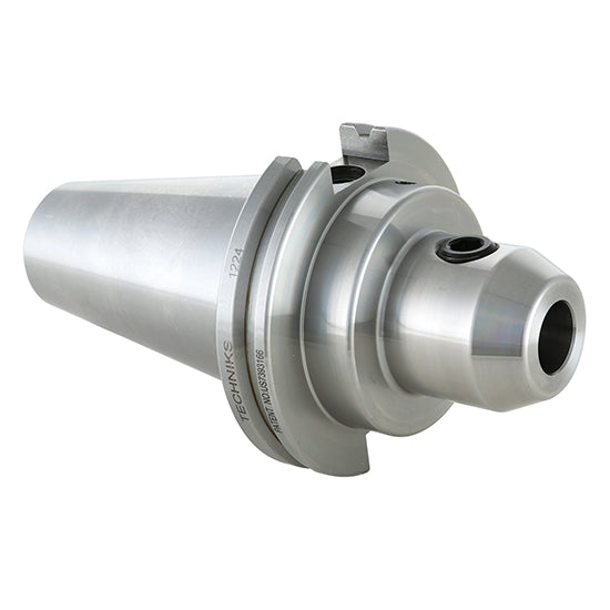 Techniks 44.653.68.262 | CAT50 Taper x 1" Size x 2.750" Diameter x 2.620" Projection Length x 6.620" OAL Steel DualDRIVE End Mill Holder