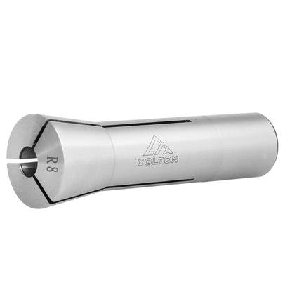 Colton Industrial Tools 20034 | 1/2" Ultra Precision R8 Round Collet, 0.0005" Accuracy
