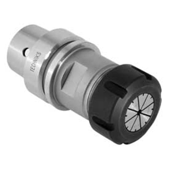 Techniks 31374-60-E | HSK32E Taper x 32.00mm Shank x 60.00mm Length ER25 Steel Collet Chuck