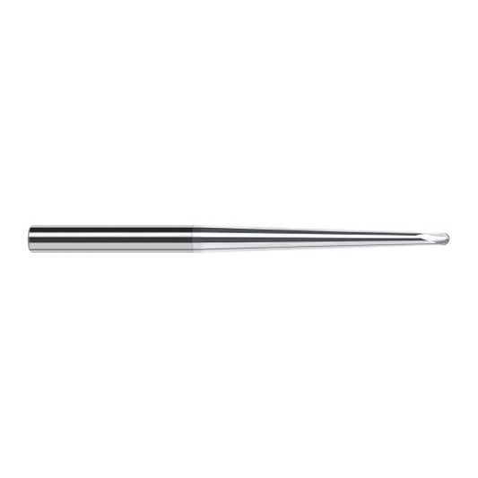 Harvey Tool 997892-C8 | 1/4" Diameter x 5/16" Shank x 0.2000" LOC x 2-1/2" OAL 2FL TiB2 Coated Carbide Ball End Mill