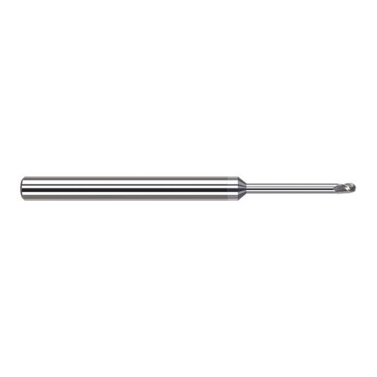 Harvey Tool 925193-C8 | 3/32" Diameter x 1/8" Shank x 0.1390" LOC x 2-1/2" OAL 3FL TiB2 Coated Carbide Ball End Mill