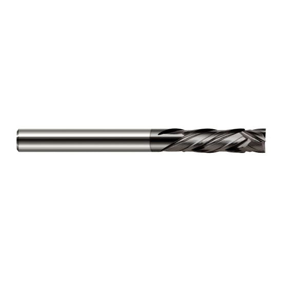 Harvey Tool 994347-C4 | 3/64" Diameter x 1/8" Shank x 0.1410" LOC x 1-1/2" OAL 2FL Amorphous Diamond Coated End Mill for Composites