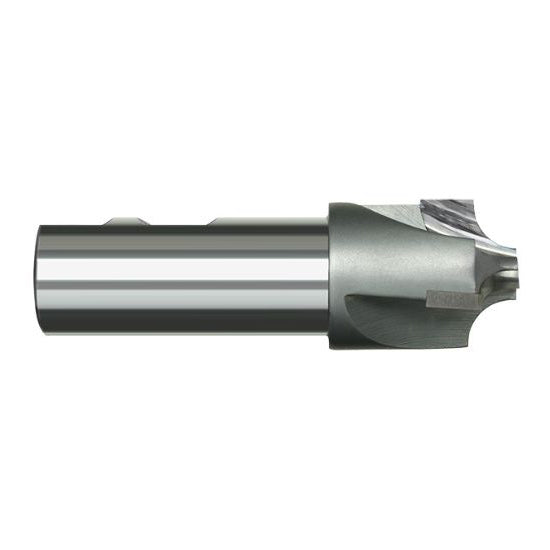 Harvey Tool 45020 | 7/8" Diameter x 7/8" Shank x 3-1/2" OAL 0.4060" Tip Diameter 3FL Uncoated Solid Carbide Single End Corner Rounding End Mill