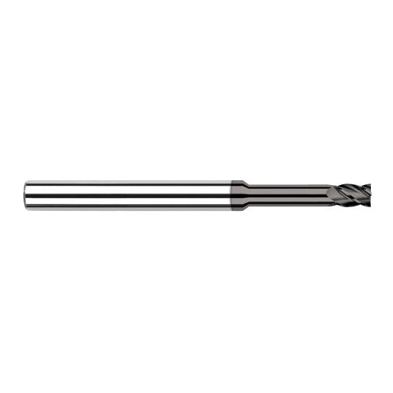 Harvey Tool 943020 | 0.0200" Diameter x 1/8" Shank x 0.0300" LOC x 2-1/2" OAL 4FL CVD Diamond Coated Carbide Single End Mill for Diamond Tooling