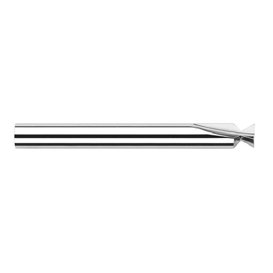 Harvey Tool 23914 | 0.0830" Diameter 0.0150" Tip Radius 48 Degree Included Angle Uncoated Solid Carbide Specialty Dovetail Cutter
