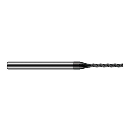 Harvey Tool 12755-C4 | 0.0550" Diameter x 1/8" Shank x  LOC x 2-1/2" OAL 3FL Amorphous Diamond Coated Carbide Square End Mill